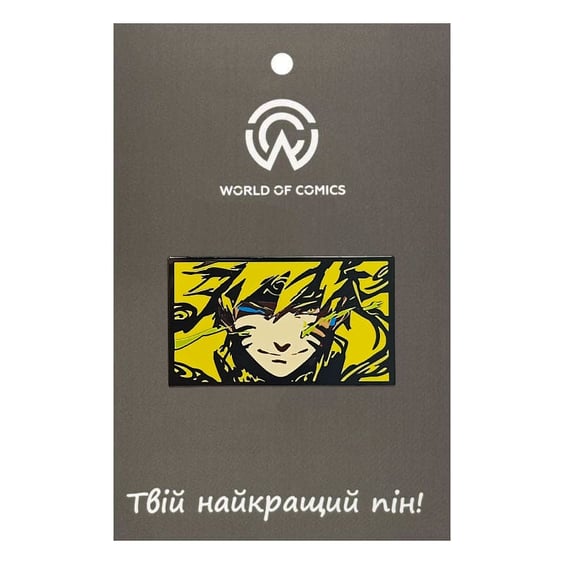 Металевий значок (пін) Naruto: Naruto Uzumaki (Head), (14603)