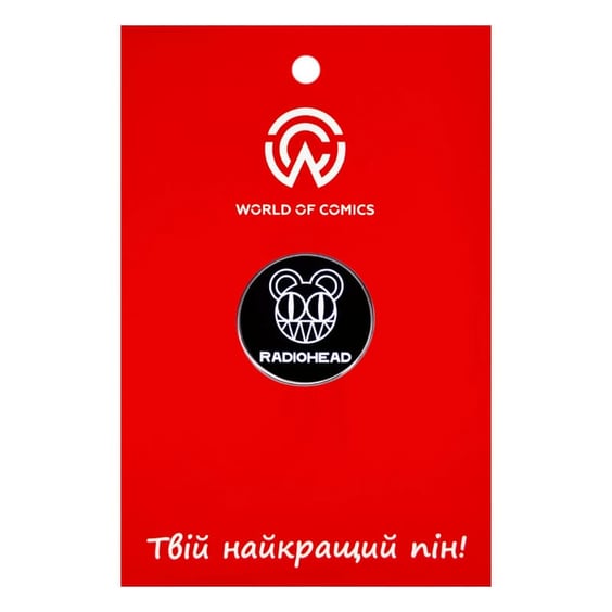 Металлический значок (пин) Radiohead: Music Album: Rarities: «Radiohead», (14649)