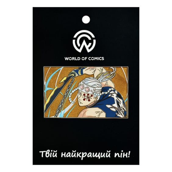 Металлический значок (пин) Demon Slayer: Tengen Uzui, (14651)