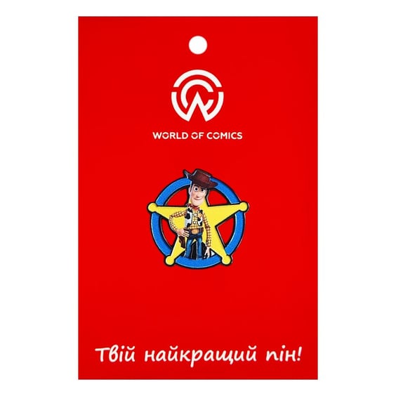 Металевий значок (пін) Disney & Pixar: Toy Story: Sheriff Woody, (14684)