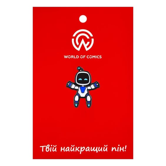 Металевий значок (пін) Astro Bot: Astro Bot, (14732)