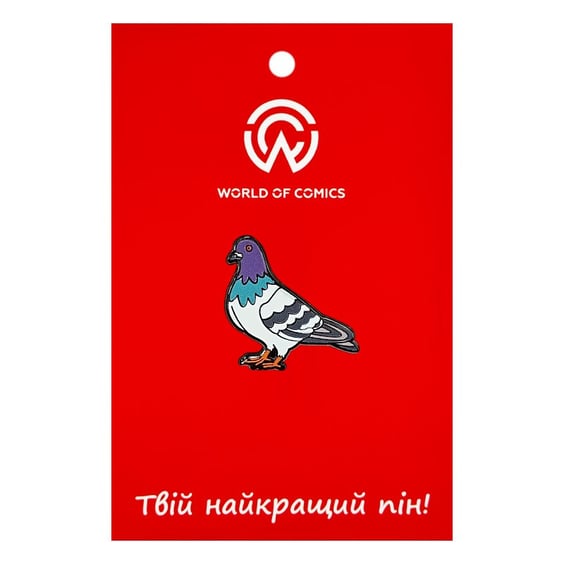 Металевий значок (пін) Pigeon, (14735)