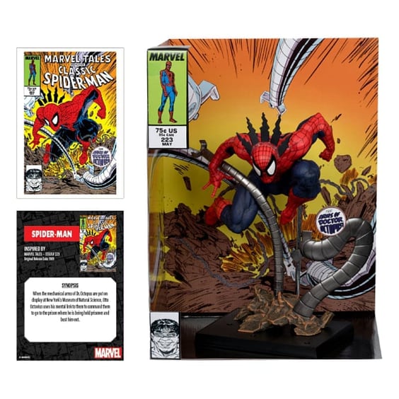 Колекційна фігурка McFarlane: Marvel: Spider-Man: Spider-Man (Comic Book Marvel Tales #223), (148183) 5