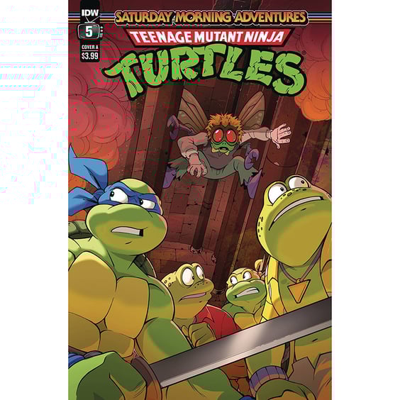 Комікс Teenage Mutant Ninja Turtles. Saturday Morning Adventures. Swapping Pads. Part 2. Volume 2. #5, (150511)
