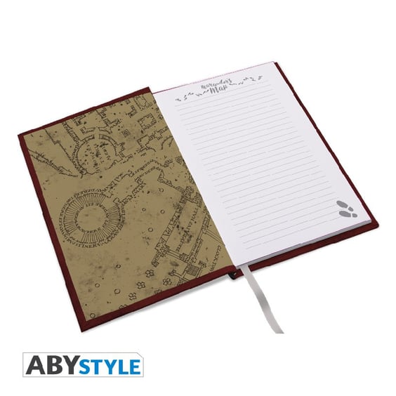 Блокнот ABYstyle: Wizarding World: Harry Potter: Marauder's Map, (15239) 2
