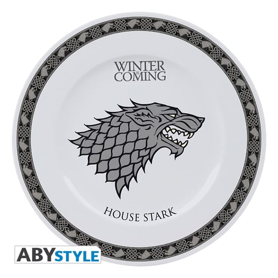 Набір тарілок ABYstyle: Game of Thrones: Houses Logo: Lannister, Baratheon, Stark, Targaryen, (15369) 4