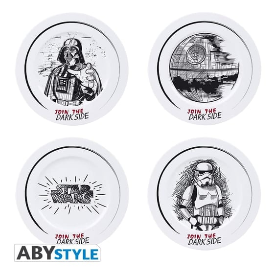 Набор тарелок ABYstyle: Star Wars: Join the Dark Side, (1540)