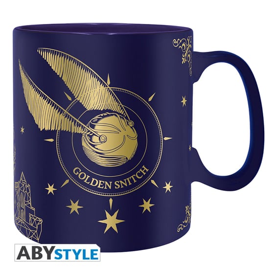 Кухоль ABYstyle: Wizarding World: Harry Potter: Hogwards Castle and Golden Snitch, (154877)