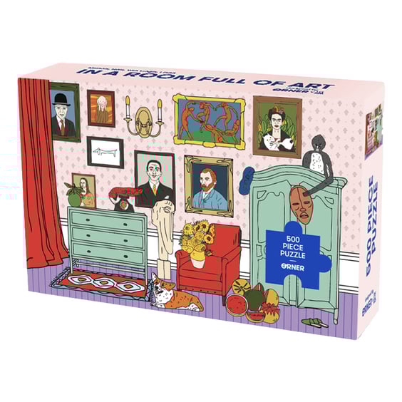 Пазл Orner: Кімната художників, (15582)