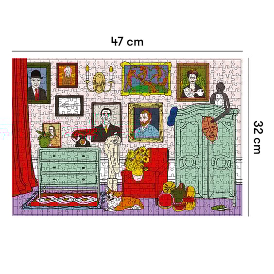 Пазл Orner: Кімната художників, (15582) 2