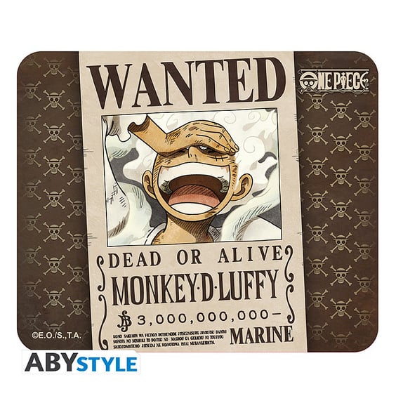 Килимок для миші ABYstyle: One Piece: Monkey D. Luffy: «Wanted», (159490)