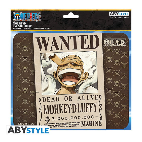 Килимок для миші ABYstyle: One Piece: Monkey D. Luffy: «Wanted», (159490) 2