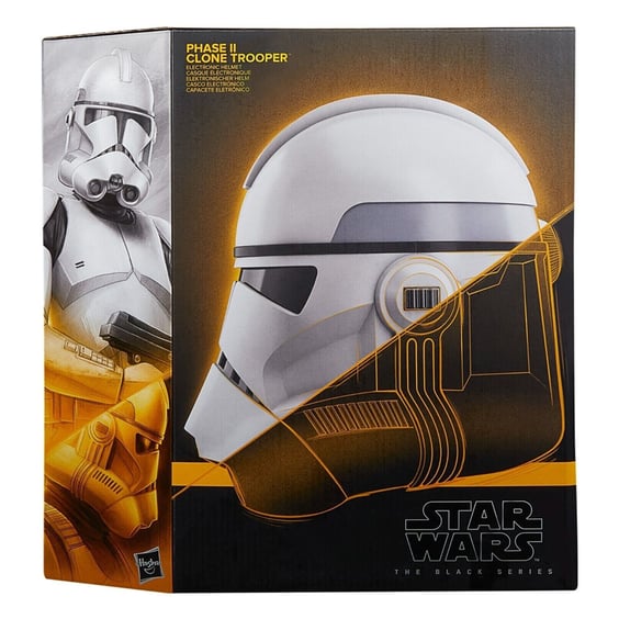 Інтерактивний шолом Hasbro: Star Wars: The Black Series: Phase II Clone Trooper: Premium Electronic Helmet, (162764) 7