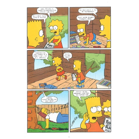 Комікс The Simpsons. Bart Simpson Comics. Big Shot!. #48-52, (166932) 3
