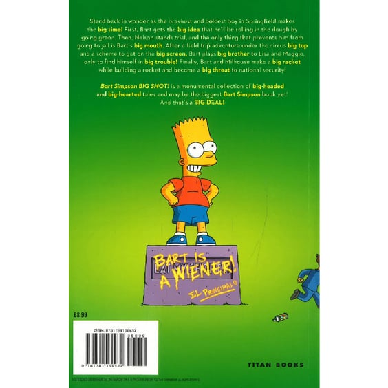 Комікс The Simpsons. Bart Simpson Comics. Big Shot!. #48-52, (166932) 5