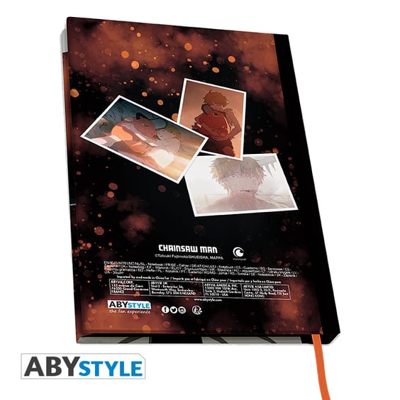 Блокнот ABYstyle: Chainsaw Man: Chainsaw Man, (167136) 2