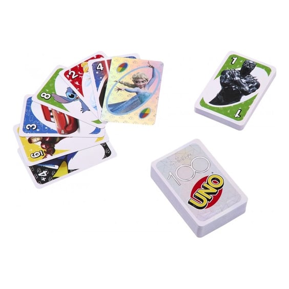 Настольная игра Mattel: UNO: Disney: 100 Years of Wonder, (168774) 2