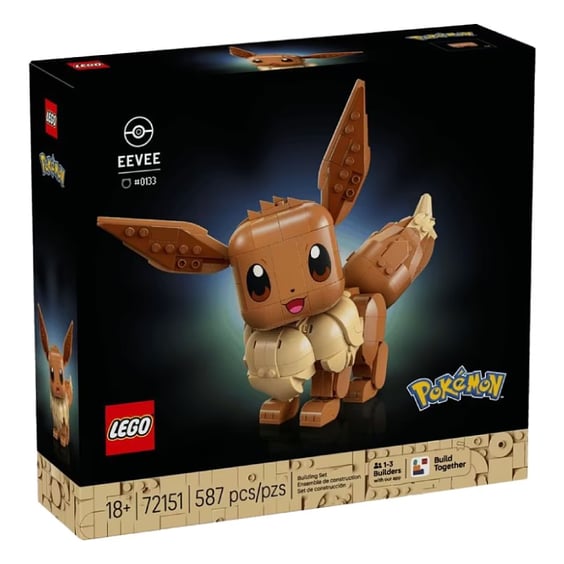 Конструктор LEGO: Pokemon: Eevee, (172151) 8
