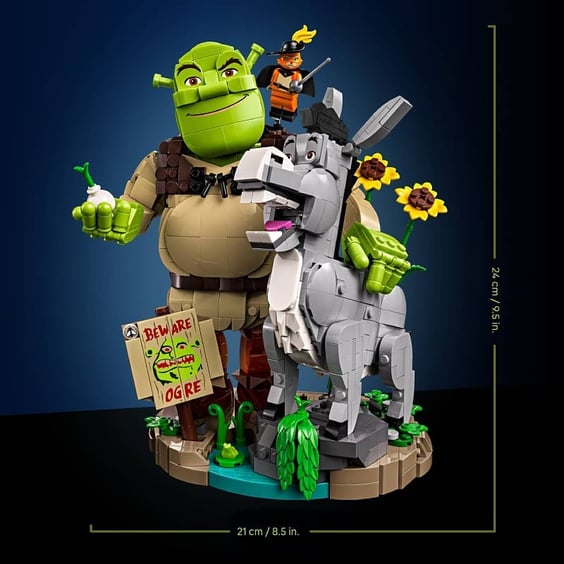 Конструктор LEGO: Shrek: Shrek, Donkey and Puss in Boots, (172423) 6