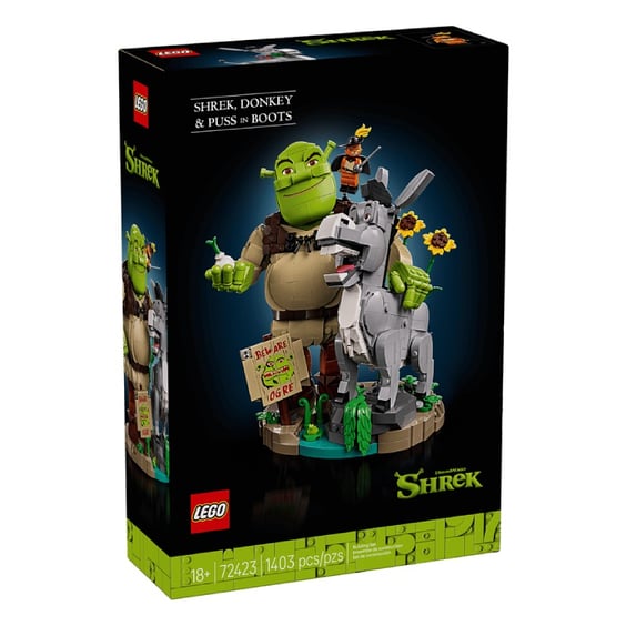 Конструктор LEGO: Shrek: Shrek, Donkey and Puss in Boots, (172423) 7