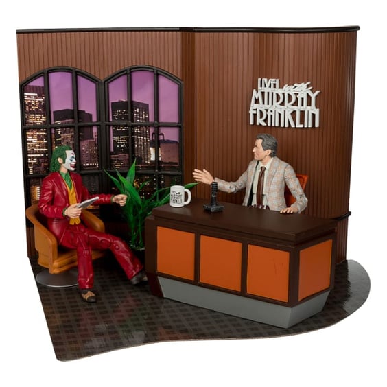 Колекційна фігурка McFarlane: DC: The Joker: Joker Live w/ Murray Franklin (Limited Edition Deluxe Collector Set), (17333)