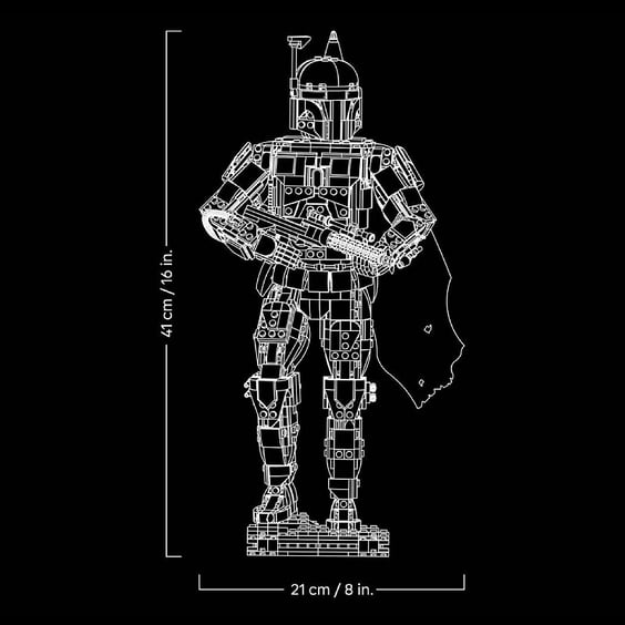 Конструктор LEGO: Star Wars: The Book of Boba Fett: Boba Fett, (17455) 8