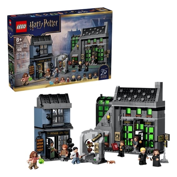 Конструктор LEGO: Wizarding World: Harry Potter: 25 Years of Magic Anniversary: Knockturn Alley: Wizarding Shops, (176471)