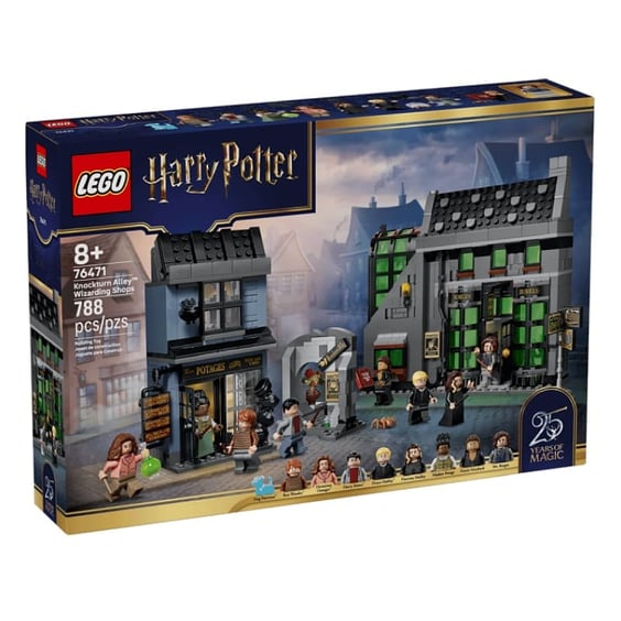 Конструктор LEGO: Wizarding World: Harry Potter: 25 Years of Magic Anniversary: Knockturn Alley: Wizarding Shops, (176471) 10