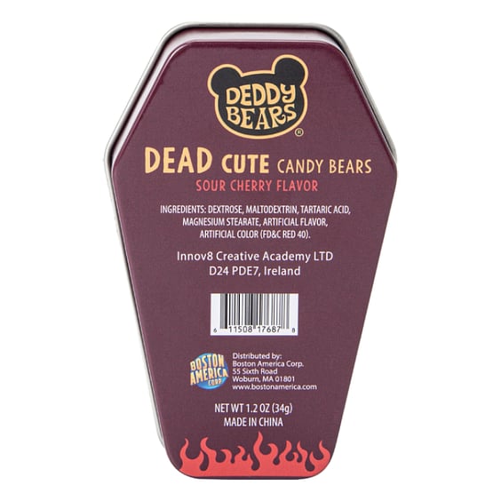 Конфеты Deddy Bears: Beezlebear, Zombear and Bones: Sour Cherry, Strawberry and Green Apple (1 шт. рандомно), (176878) 6