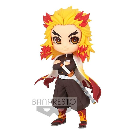 Коллекционная фигурка Banpresto: Q Posket: Demon Slayer: Kyojuro Rengoku, (178395)