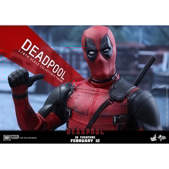 Коллекционная фигура Hot Toys: Movie Masterpiece: Marvel: Deadpool: Deadpool, (178585) 6