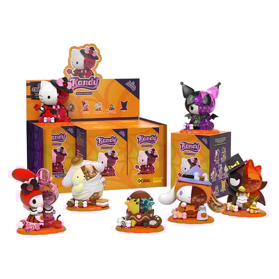 Фигурка Mighty Jaxx: Kandy: Sanrio: Spooky Fun Series (Blind Box: 1 з 7), (18207)