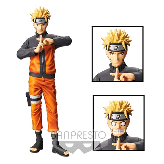 Коллекционная фигурка Banpresto: Grandista Nero: Naruto: Naruto Uzumaki (Manga Dimensions), (184068) 2