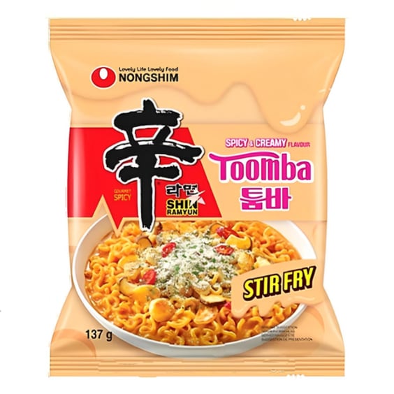 Локшина Nongshim: Shin Ramyun: Toomba: Spicy and Creamy Flavor, (18470)