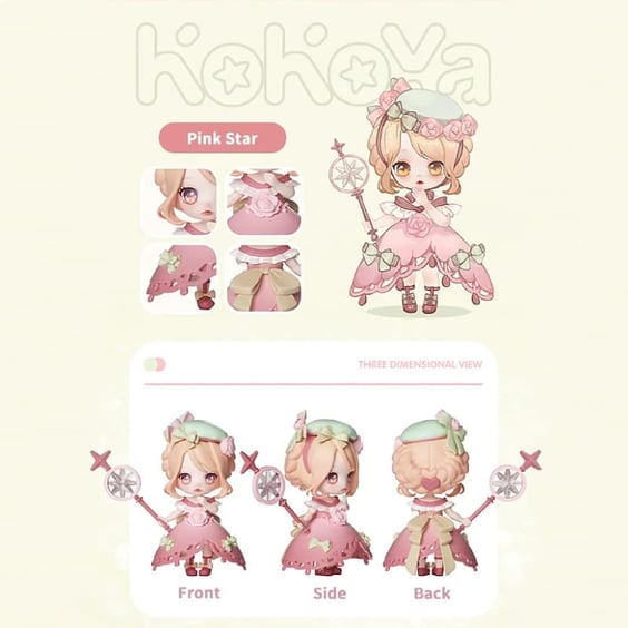 Фігурка 10/10 Toys: Kokoya: Stars in Dream (Blind Box: 1 з 9), (190164) 12