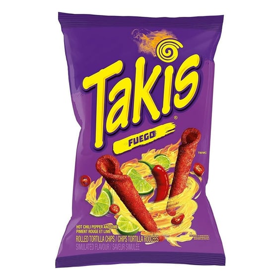 Чипси Takis: Fuego: Chili & Lime, (19672)