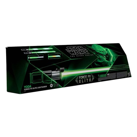 Інтерактивний cвітловий меч Hasbro: Star Wars: The Black Series: Force FX Elite: Yoda: Lightsaber (LED & Sound), (197276) 8