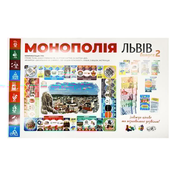 Настольная игра Igroteco: Монополія: Львів (Эксклюзив WoC), (19972) 8