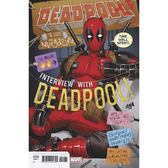 Комикс Marvel. Deadpool. Meat Cute. Volume 8. #1 (Nakayama's Cover), (200131)