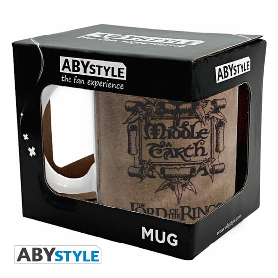 Кухоль ABYstyle: The Lord of the Rings: Map of Middle-Earth, (205531) 4