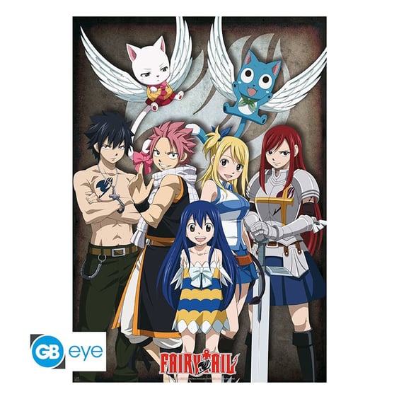 Постер GB Eye: Maxi: Fairy Tail: Team Natsu, (20664)