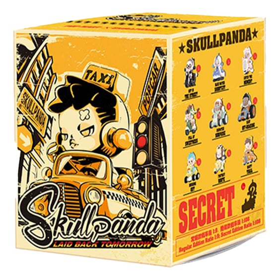 Фигурка Pop Mart: Skullpanda: Laid Back Tomorrow (Blind Box / 1 с 12) (Secret Edition), (208477) 2