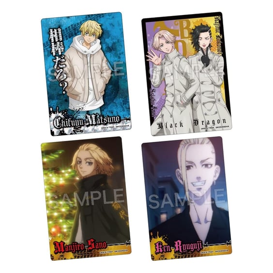 Жевательная резинка с коллекционной картой Kodansha: Tokyo Revengers (Vol. 3), (210469) 2