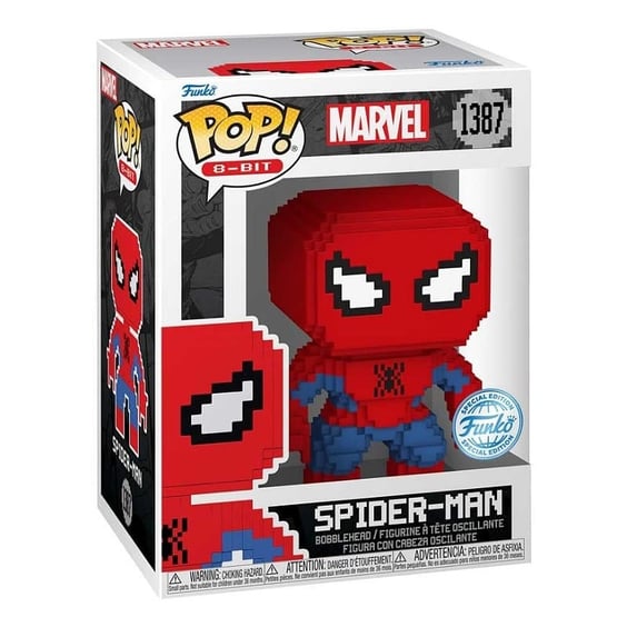 Фігурка Funko POP!: 8-Bit: Marvel: Spider-Man: Spider-Man (Special Edition), (21117) 3