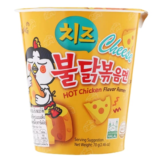 Локшина Samyang: Buldak: Hot Cheeses, (211254)