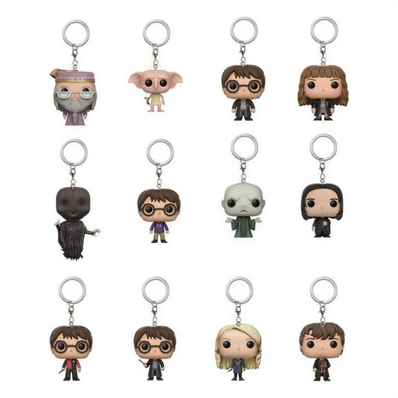 Брелки Funko Pocket POP!: Keychain: Mystery: Wizarding World: Harry Potter (Blind Box: 1 з 12), (21139) 2