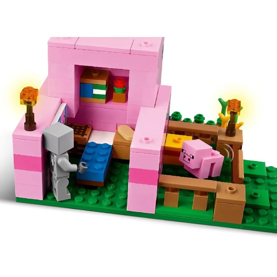Конструктор LEGO: Minecraft: The Baby Pig House, (21268) 5