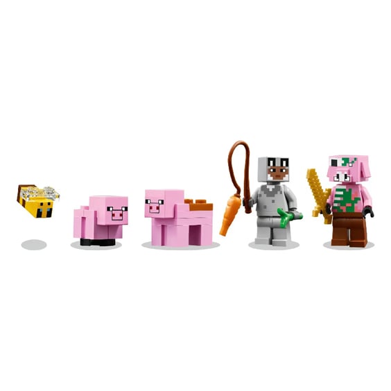 Конструктор LEGO: Minecraft: The Baby Pig House, (21268) 6
