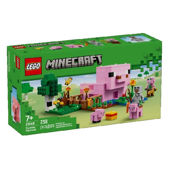 Конструктор LEGO: Minecraft: The Baby Pig House, (21268) 7