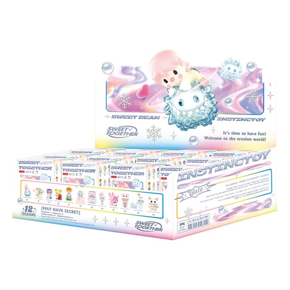 Фигурка Pop Mart: Instinctoy: Sweet Bean: Sweet Together (Blind Box: 1 c 12) (Secret Edition), (214010)